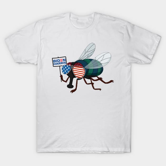 Vote Biden Harris Flies Shirt Mike Pence Fly T-Shirt by Lones Eiless